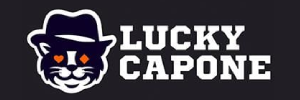 luckycapone casino logo